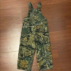 Camo overalls